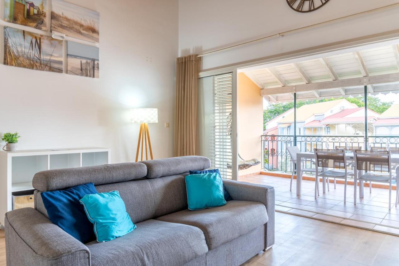 Superbe Appartement En Duplex En Residence - Caye D'Argent Le Gosier  Eksteriør billede